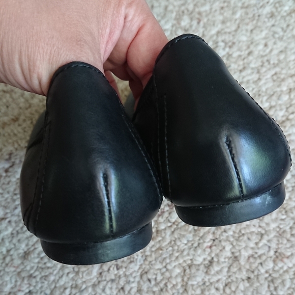 Born Julianne Black Full Grain Leather flat size 36.5 - Picture 8 of 15